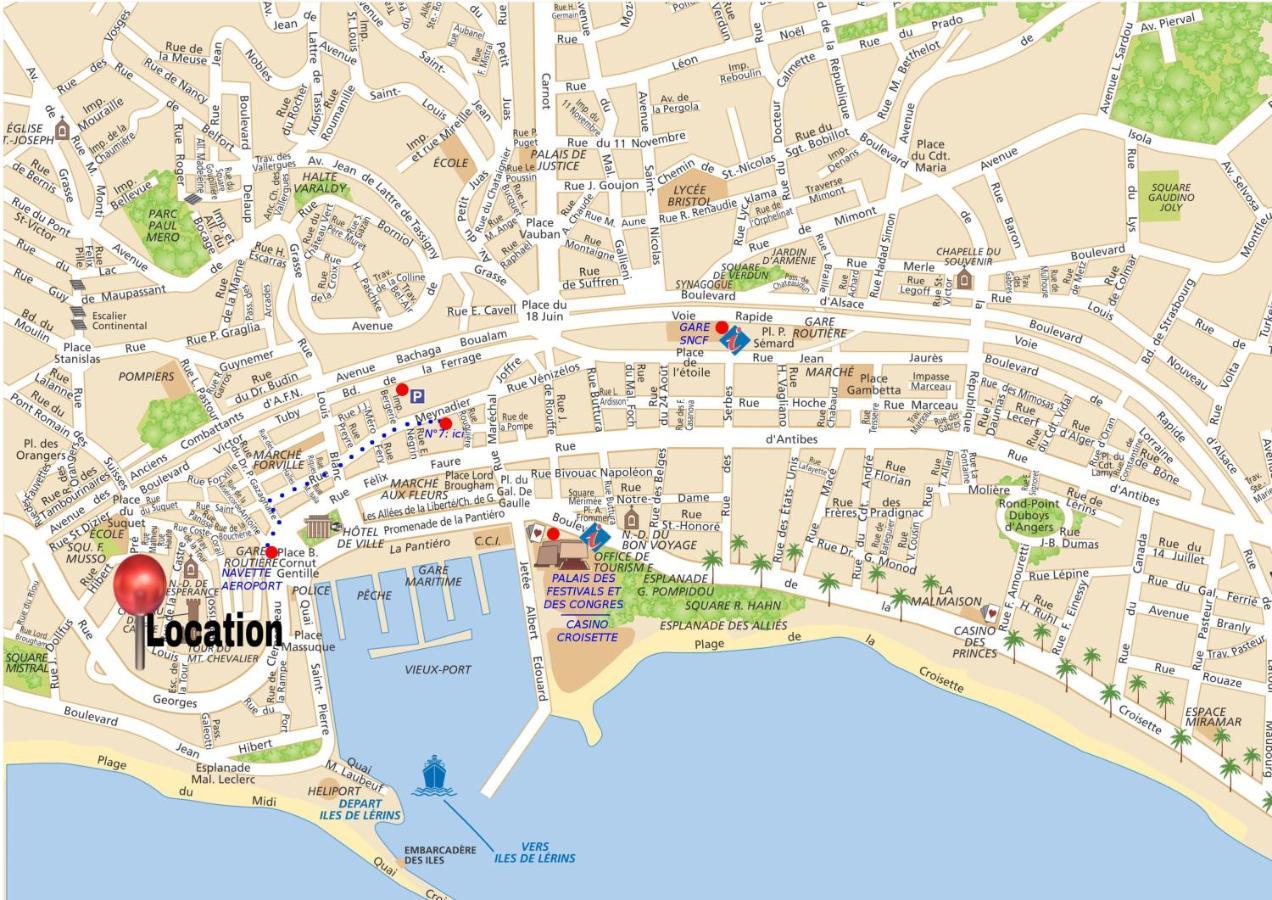 Maisonnette Studio Bas Suquet, Proche Plage Et Palais Cannes Dış mekan fotoğraf